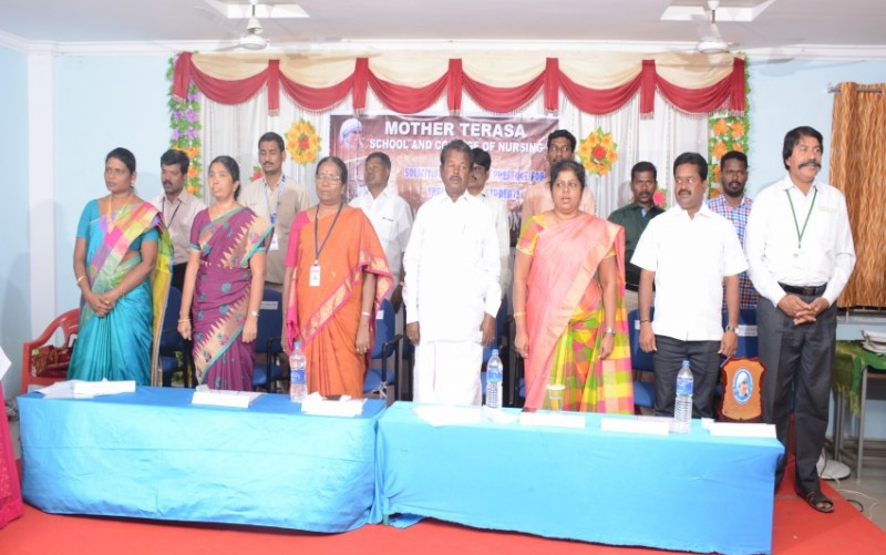 Mother Terasa College of Nursing Lamp Fest Function