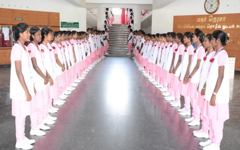 Mother Terasa College of Nursing Lamp Fest Function